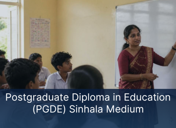 PGDE Course Thumbnail sinhala